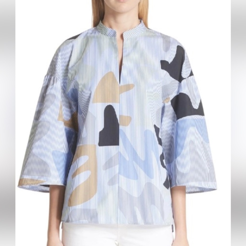 Lafayette 148 Carla urban ethos shirt size medium M